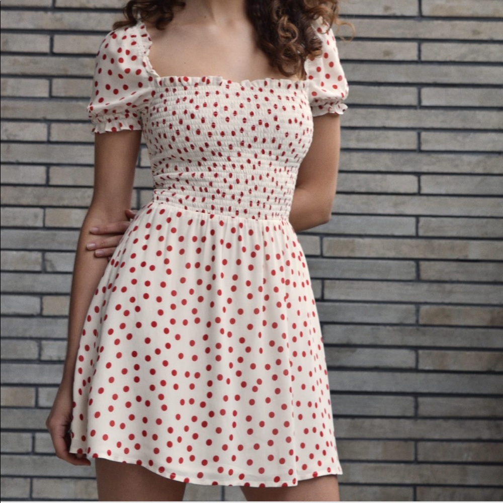 Reformation Orangerie Mini Dress